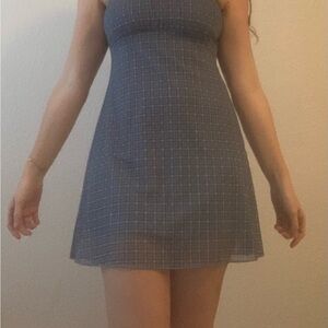 Aeropostale Blue Plaid Dress